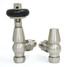 T-MAN-021-AG-SN-ALT01 - Eastbury Traditional Manual Angled Brushed Satin Nickel Radiator Valves with Sleeves T-MAN-021-AG-SN-ALT01 - Eastbury Traditional Manual Angled Brushed Satin Nickel Radiator Valves with Sleeves